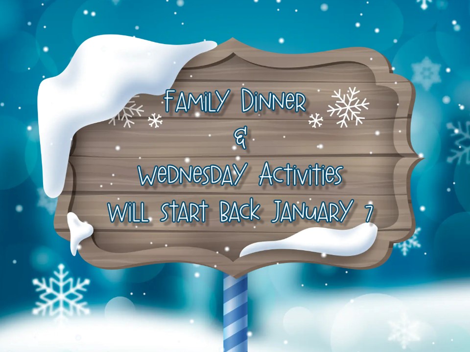 Wednesday Activities and Family Dinner