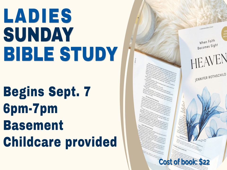 Ladies Sunday Evening Bible Study