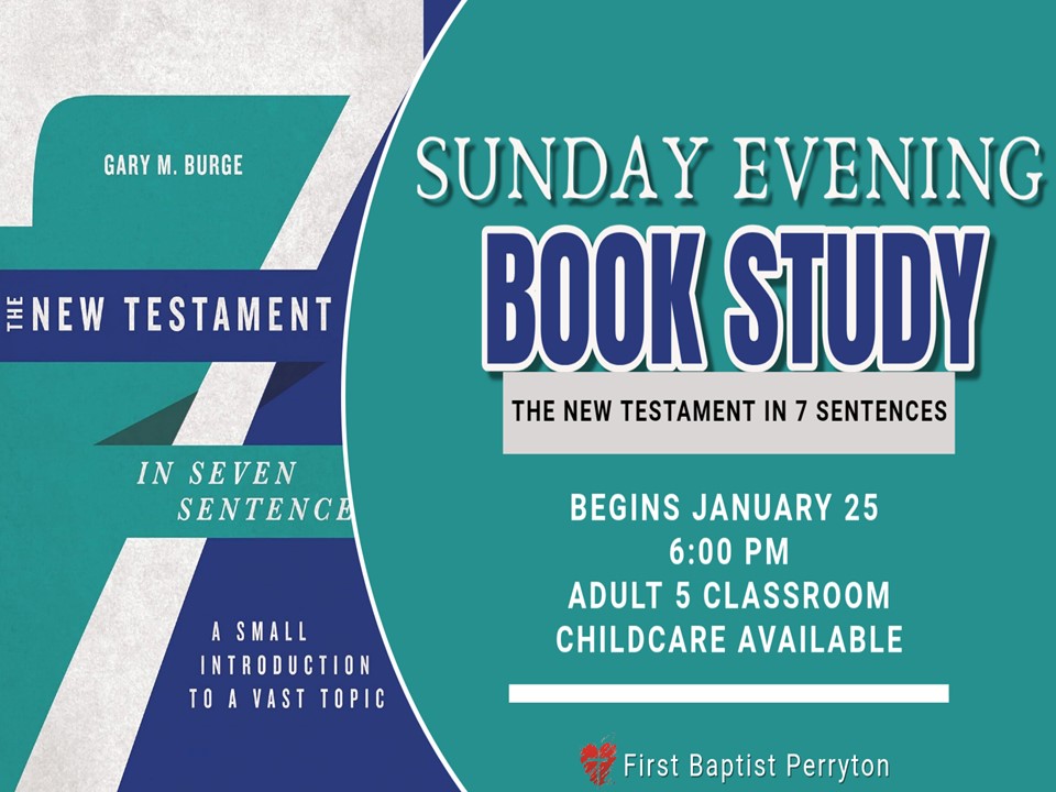 Sunday Evening Book Study