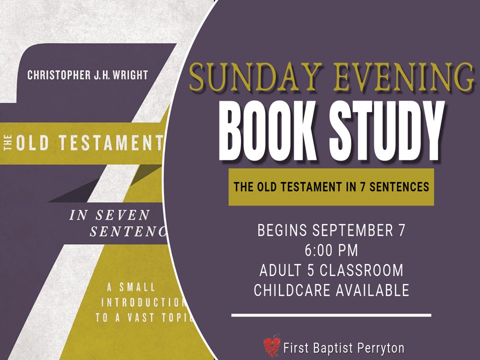 Sunday Evening Book Study