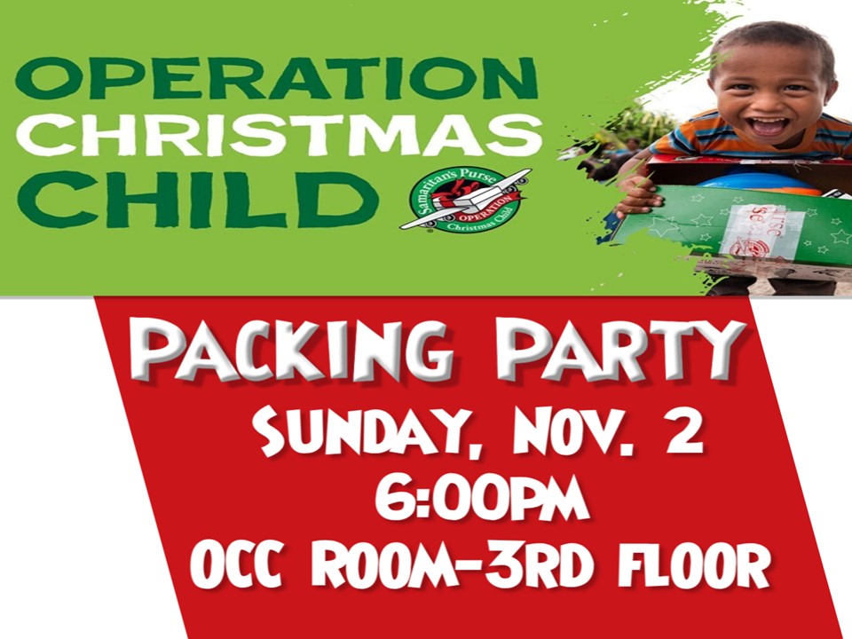 OCC Packing Party