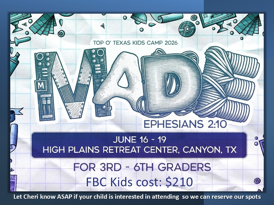 Top O' Texas Kids Camp