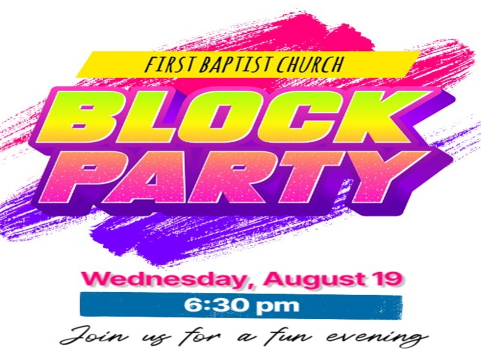 Church Block Party