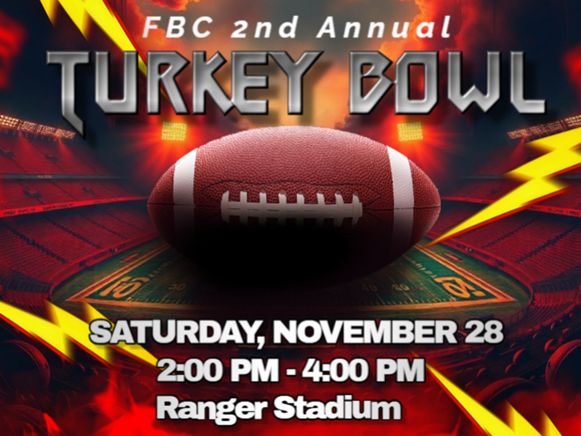 2nd Annual Turkey Bowl